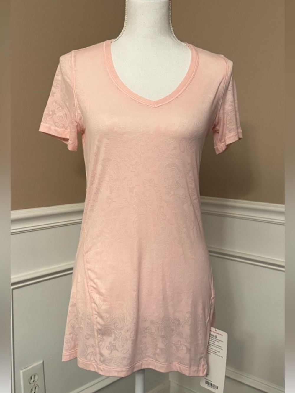 Lululemon NWT Swiftly Tech Short Sleeve 2.0 Light Pastel Pink Running Top 8